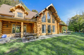 ChaletsOasis Lakefront 5 bedroom Log Home